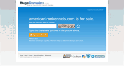 Desktop Screenshot of americanironkennels.com